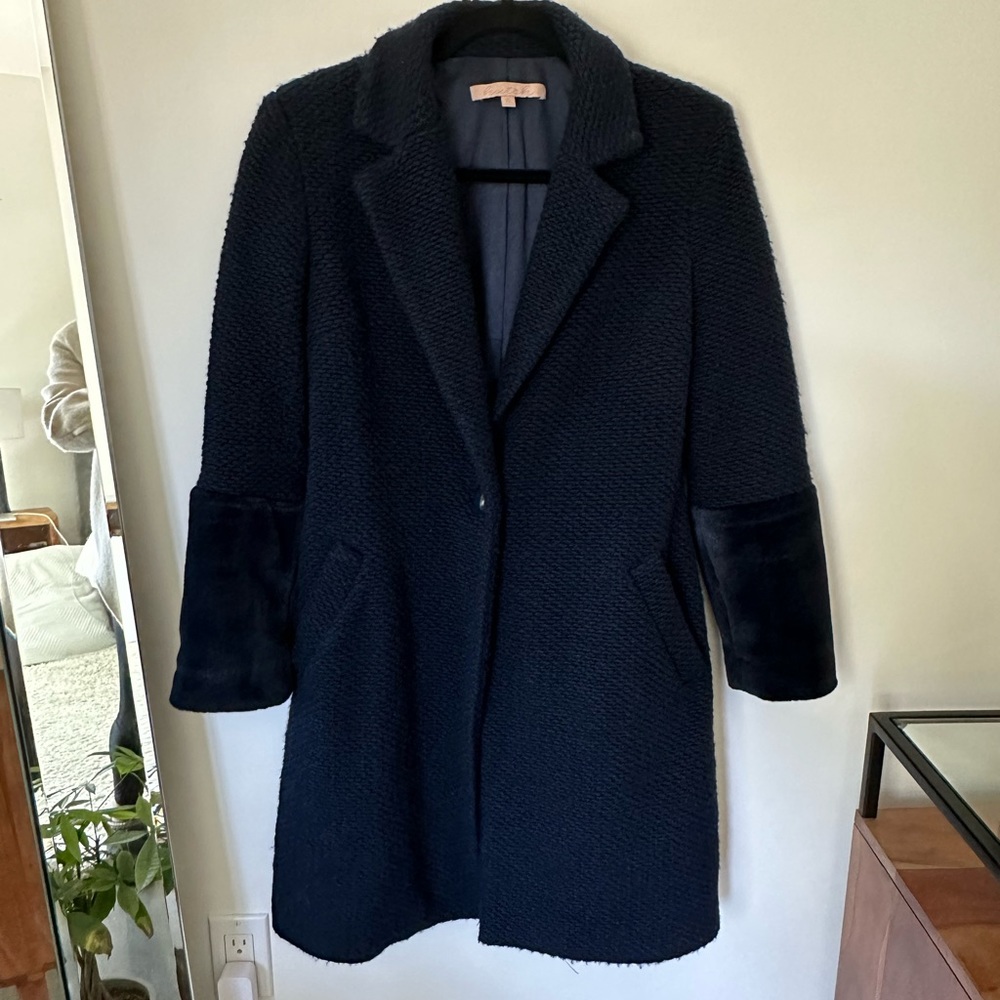 Hutch Elaina Trench Coat in Navy